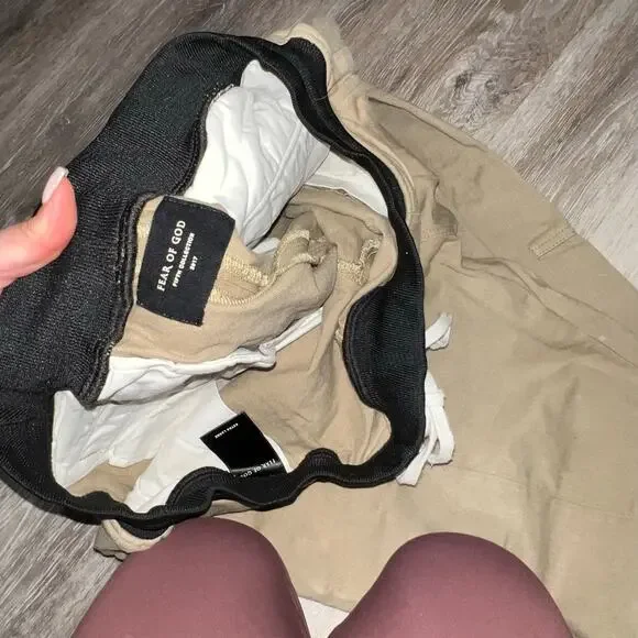 Fear of God Tan Khaki Track Pants Size XL - Picture 6 of 8
